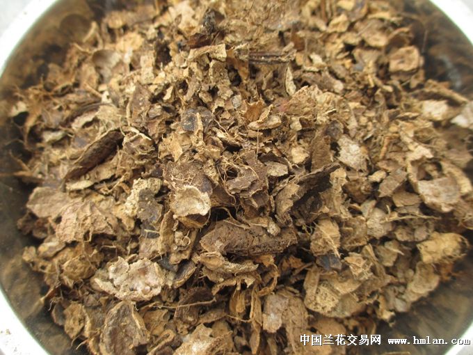 养兰好植材 发酵花生壳-植料篇-中国兰花交易网