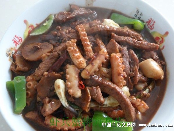 做菜吃饭29红烧狗腿鱼八爪鱼烧肉毛蚶拌虾皮