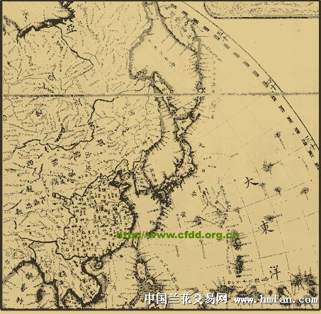 *从倭国本国的地图看钓鱼岛属于中国的铁证(转